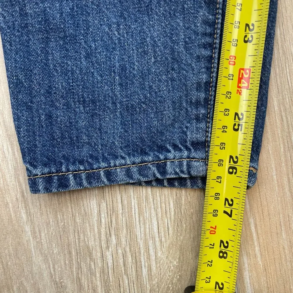 Levi's High Loose Taper Jeans Women's 27 Paperbag High Rise 100% Cotton Blue